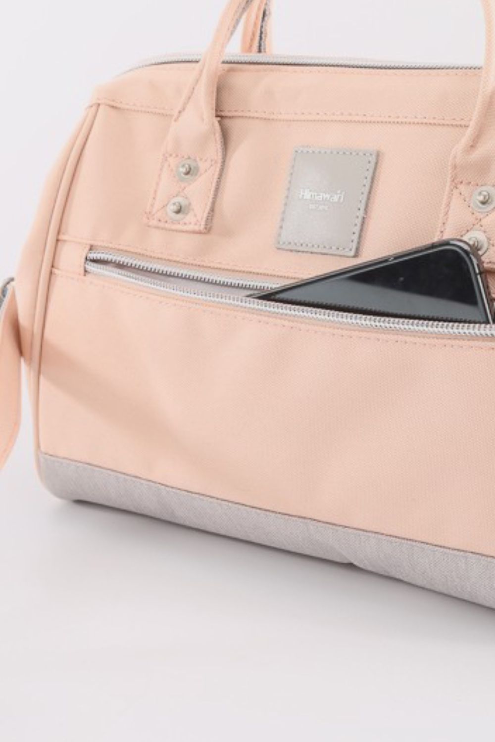 Himawari Removable Strap Medium-sized Waterproof Polyester Canvas Handbag