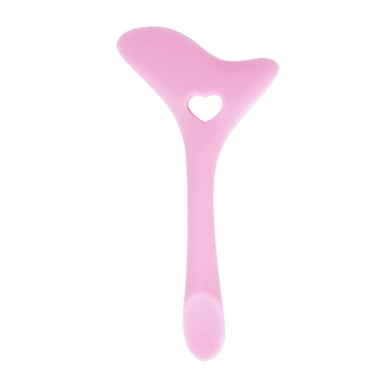4-in-1 High-Quality Silicone Makeup Tool for Eyeliner, Eyelash, Lip and Cream Application