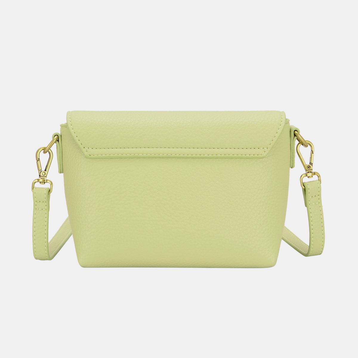 David Jones Fashionable Polyurethane Leather Crossbody Shoulder Bag for Everyday Use