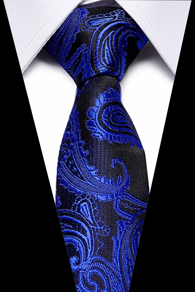 KissLuck Men's 100% Silk Classic Plaid Neckties in Multiple Colors