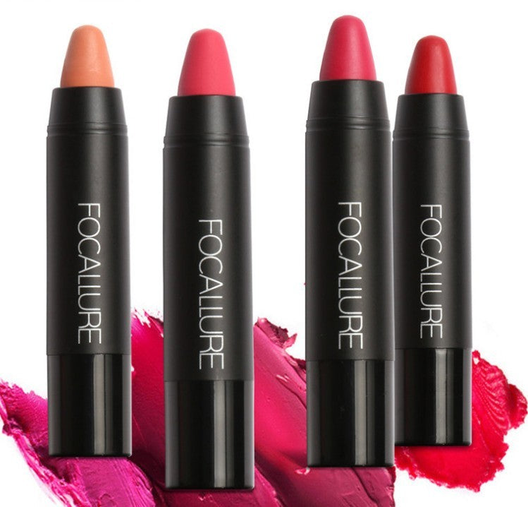 Focallure™ Long - lasting Vitamin E - enriched Matte Lipstick (#1 - #19)