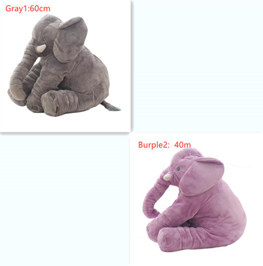 Soft Elephant Doll Pillow for Baby's Comfortable Sleep