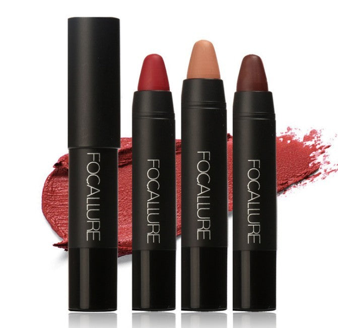 Focallure™ Long - lasting Vitamin E - enriched Matte Lipstick (#1 - #19)