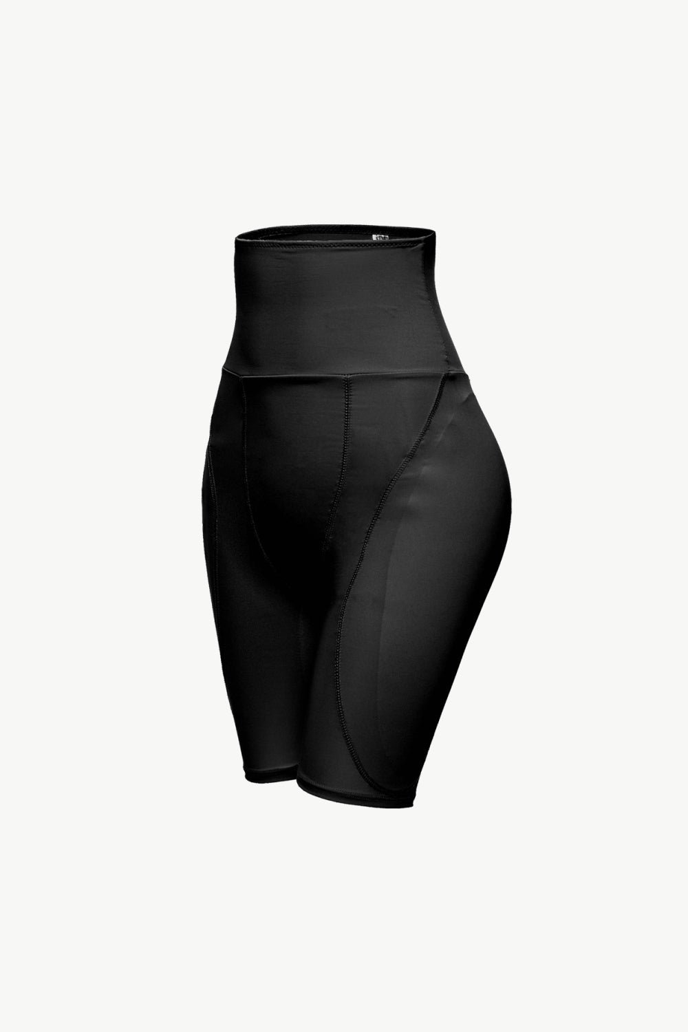 Full-Size High-Waisted Elastic Pull-On Shaping Shorts for a Slimmer Look