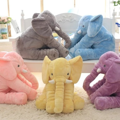 Soft Elephant Doll Pillow for Baby's Comfortable Sleep