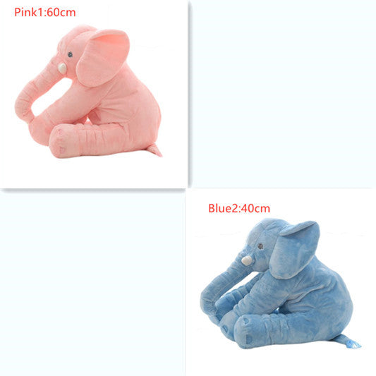 Soft Elephant Doll Pillow for Baby's Comfortable Sleep
