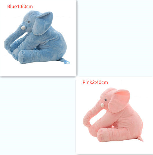 Soft Elephant Doll Pillow for Baby's Comfortable Sleep