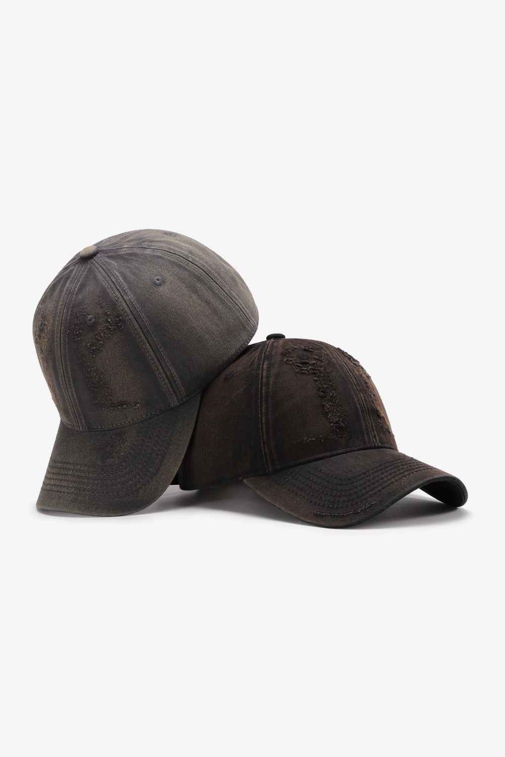Stylish Distressed Adjustable Men's and Women's Baseball Cap for Casual Wear