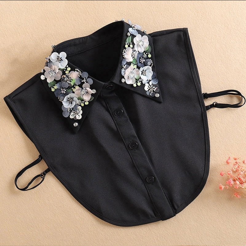 Women's Detachable Polyester Tie-style Faux Collars