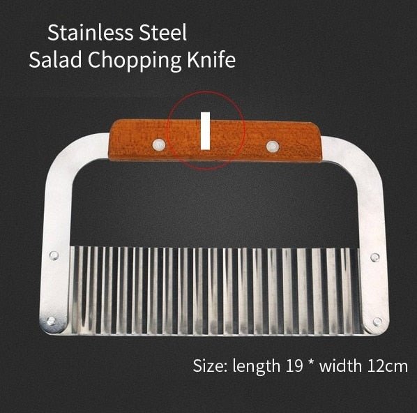 Leeseph Stainless Steel Dough Cutter, Steak Shovel & Pizza Salad Scraper - Kitchen Baking Tools