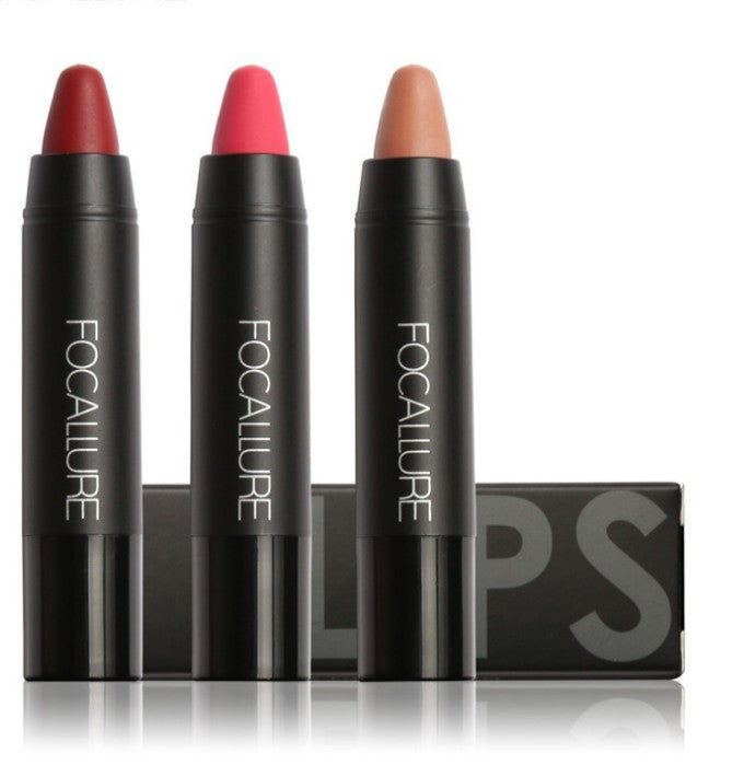 Focallure™ Long - lasting Vitamin E - enriched Matte Lipstick (#1 - #19)