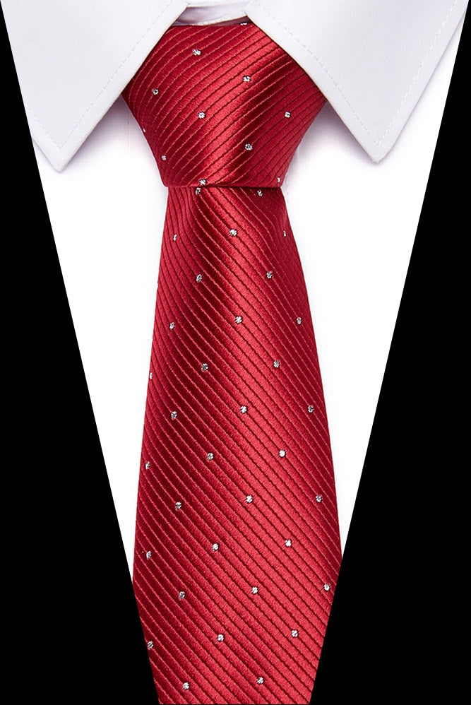 KissLuck Men's 100% Silk Classic Plaid Neckties in Multiple Colors