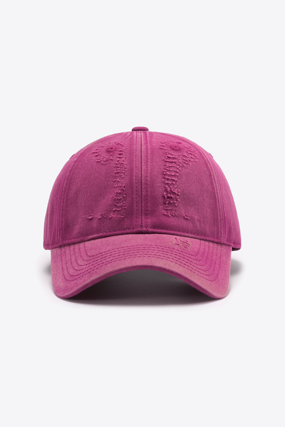 Stylish Distressed Adjustable Men's and Women's Baseball Cap for Casual Wear