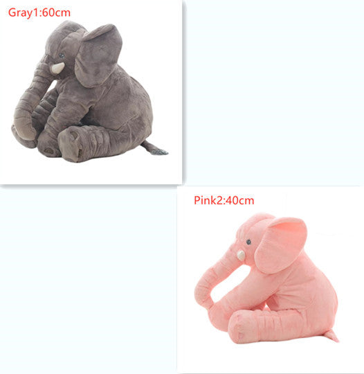 Soft Elephant Doll Pillow for Baby's Comfortable Sleep