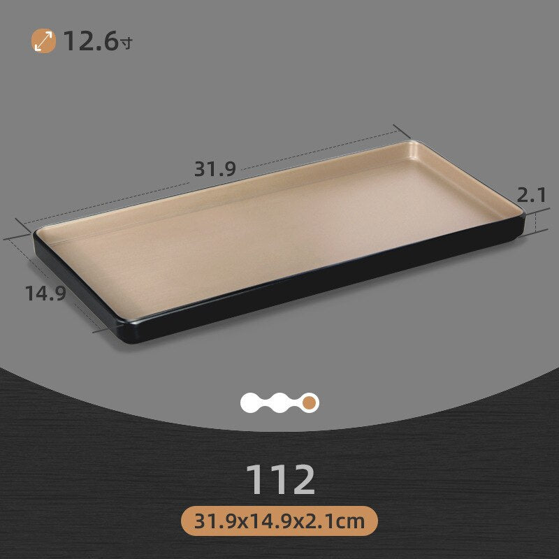 Eco-Friendly Korean Melamine Dinnerware and Flatware Set for Western-style Kitchen