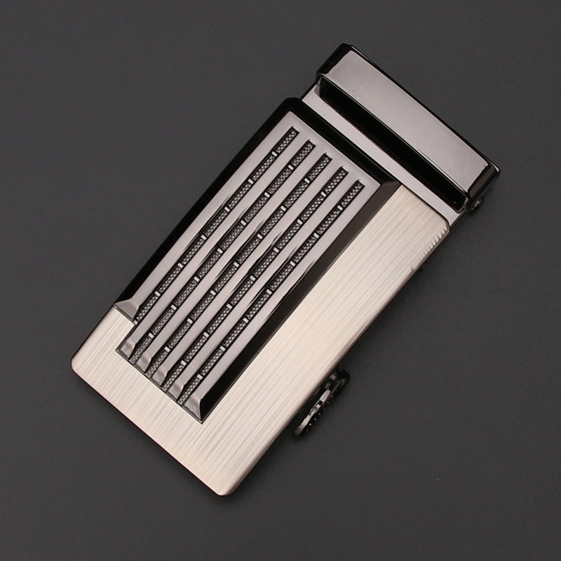 Men's Automatic Alloy Belt Buckle for Business Use