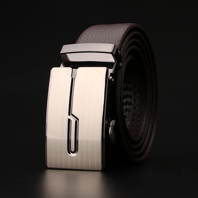 Men's Automatic Alloy Belt Buckle for Business Use