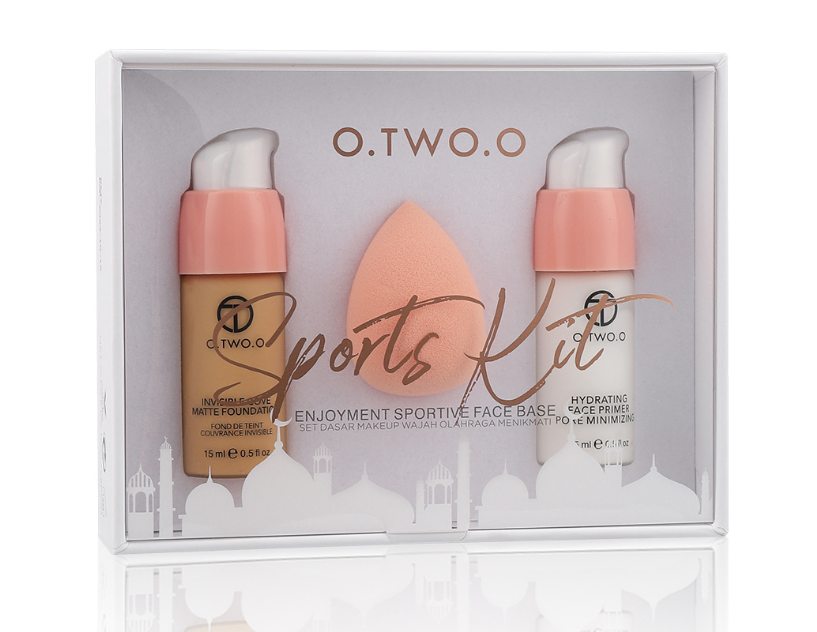 Invisible Pore Moisturizing Makeup Primer and Concealer Liquid Foundation Makeup Set