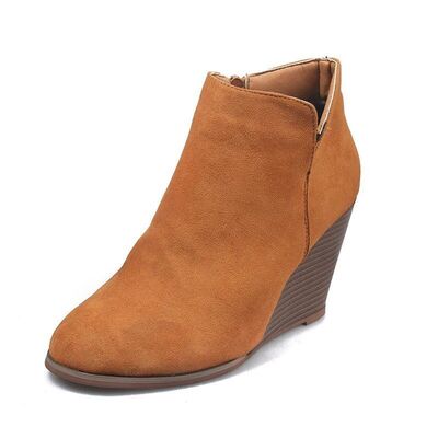 Stylish Side - Zip High Heel Ankle Boots for Fashionable Wear