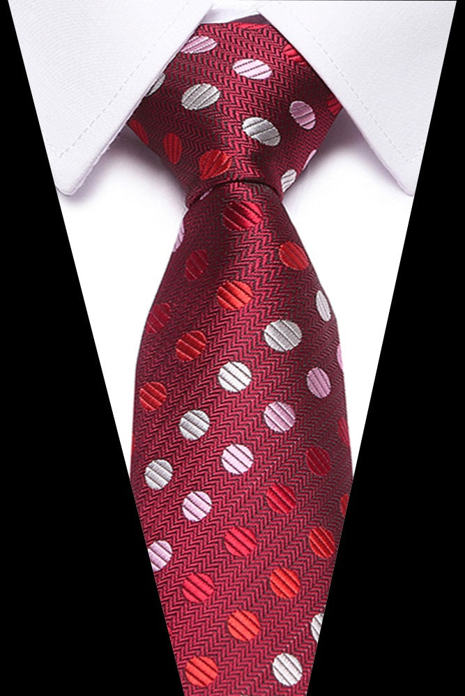 KissLuck Men's 100% Silk Classic Plaid Neckties in Multiple Colors