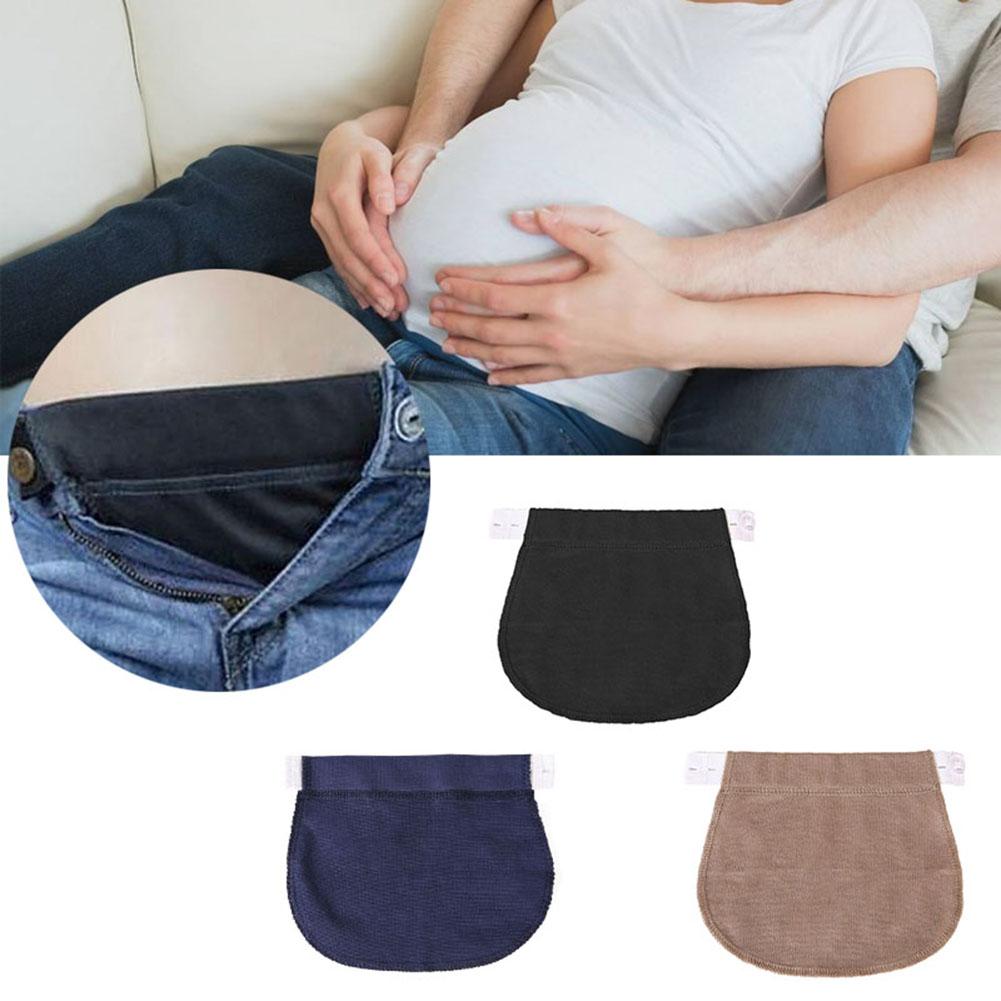 Soft & Adjustable Maternity Pregnancy Waist Extender Belt for Loose Pants
