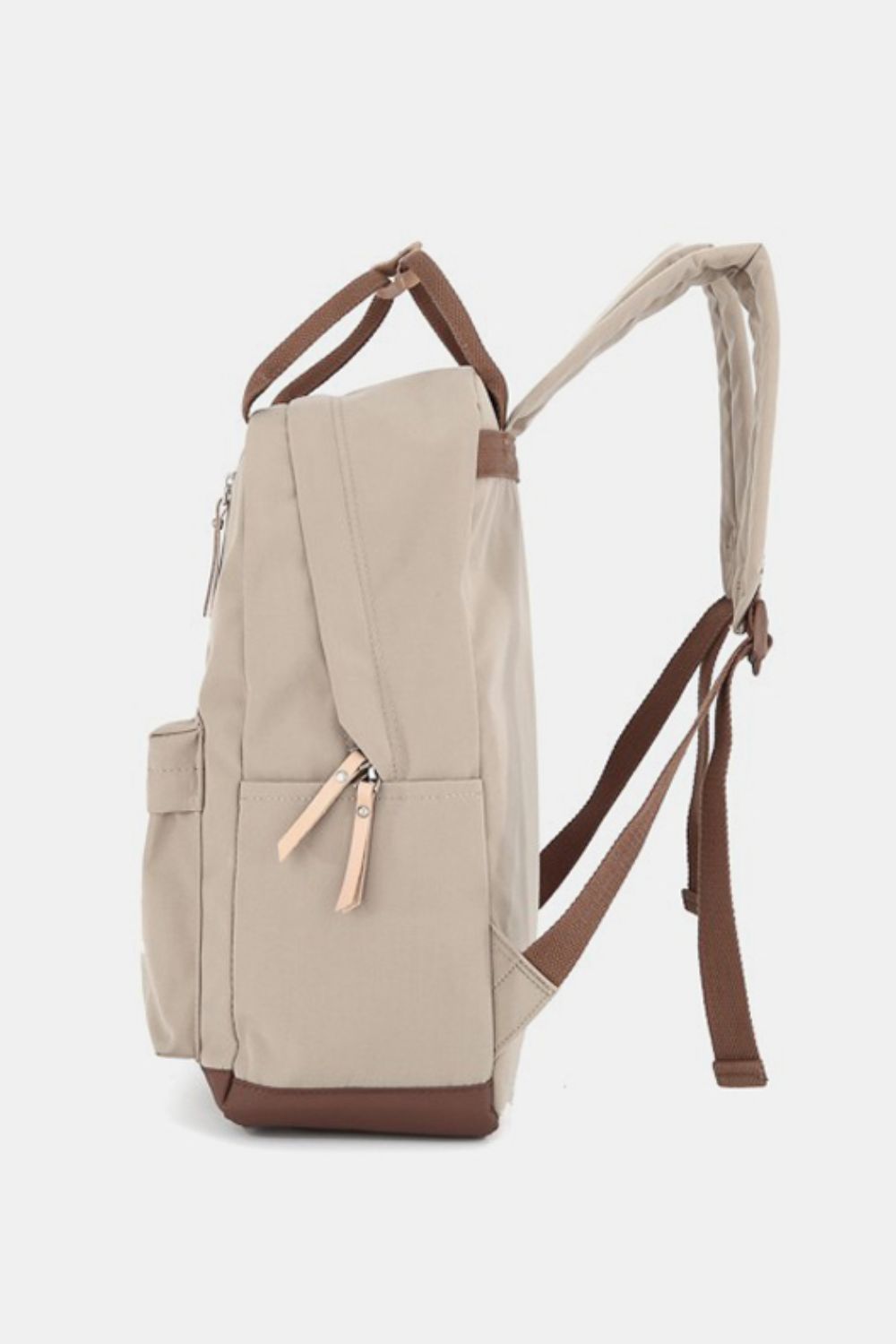 Himawari Large-sized Waterproof Polyester Backpack with Multiple Layers of Pockets for Everyday and Outdoor Use
