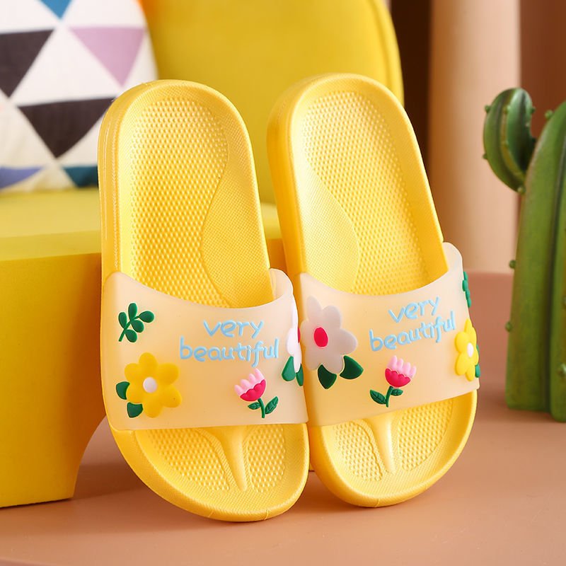 Stylish Girls' Slip-on PVC Sandals with Synthetic Leather Upper
