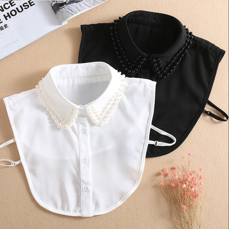 Stylish Detachable Fake Shirt Collars for Women's Fashion