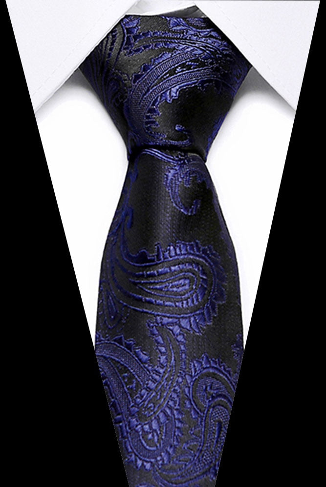 KissLuck Men's 100% Silk Classic Plaid Neckties in Multiple Colors