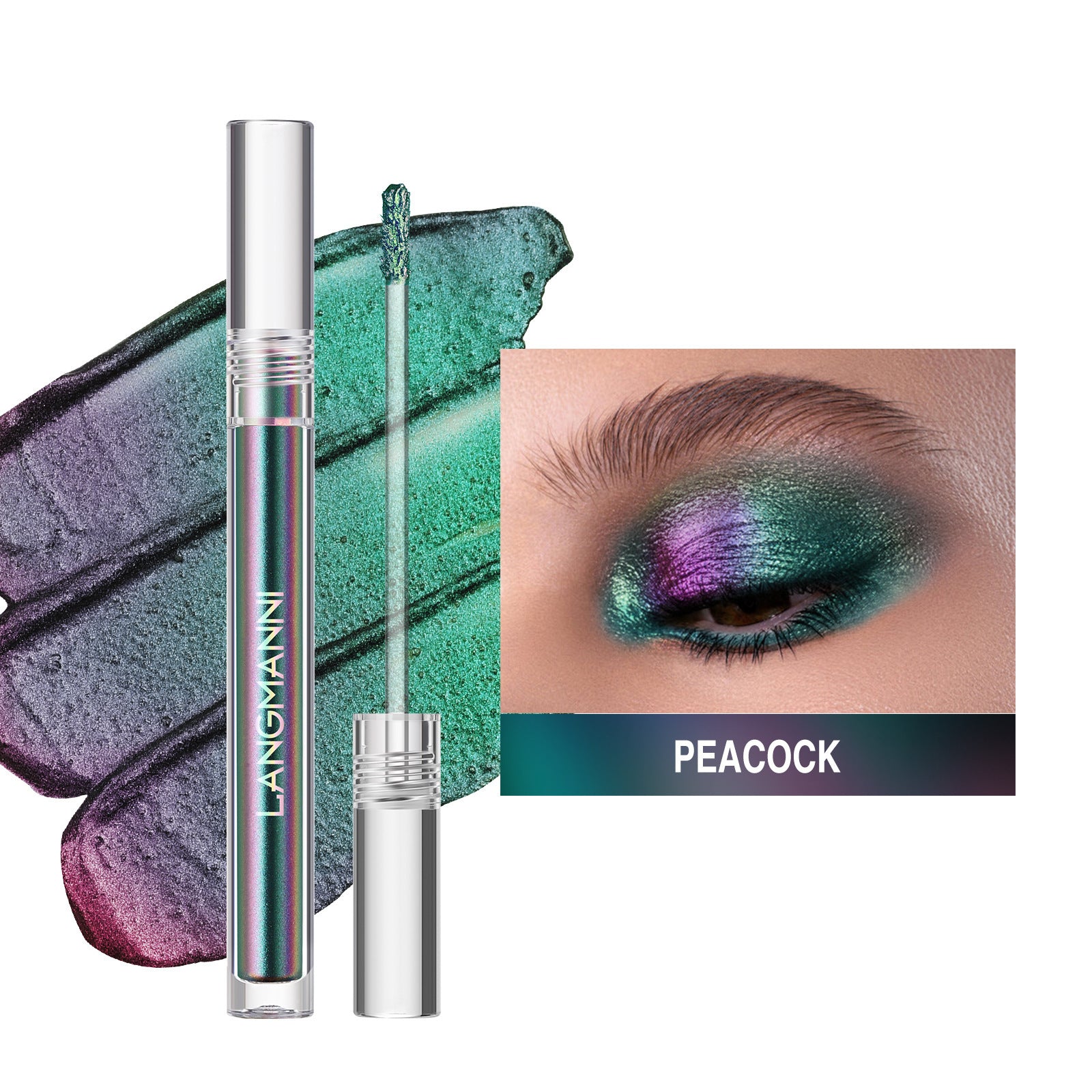 Optical Chameleon Pearlescent Liquid Eyeshadow in Trendy Fit Colors