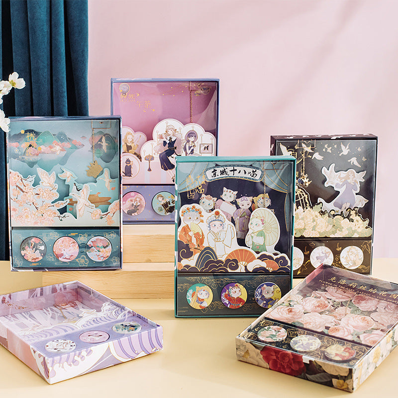 Exquisite Envelope-style Three - dimensional Gift Box for Presents