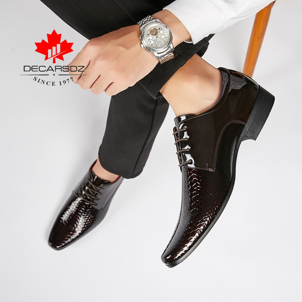 High - Quality Adult Men's Dress Oxford Shoes for Spring and Autumn