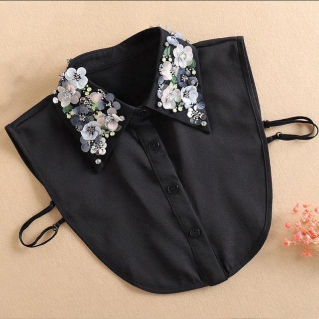 Women's Detachable Polyester Tie-style Faux Collars