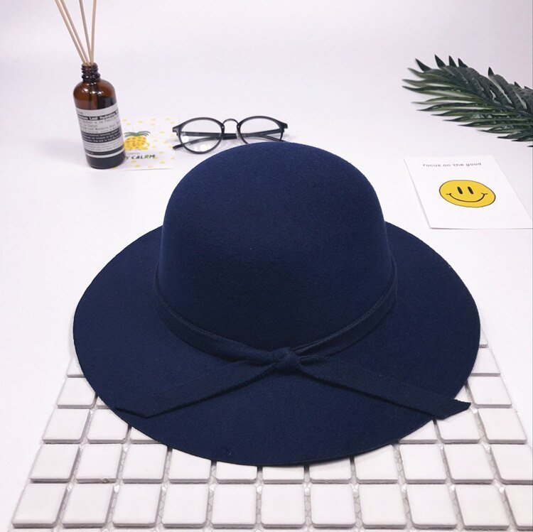 Stylish Cotton Blend Bowknot Hat for 2 - 8 Years Old Girls