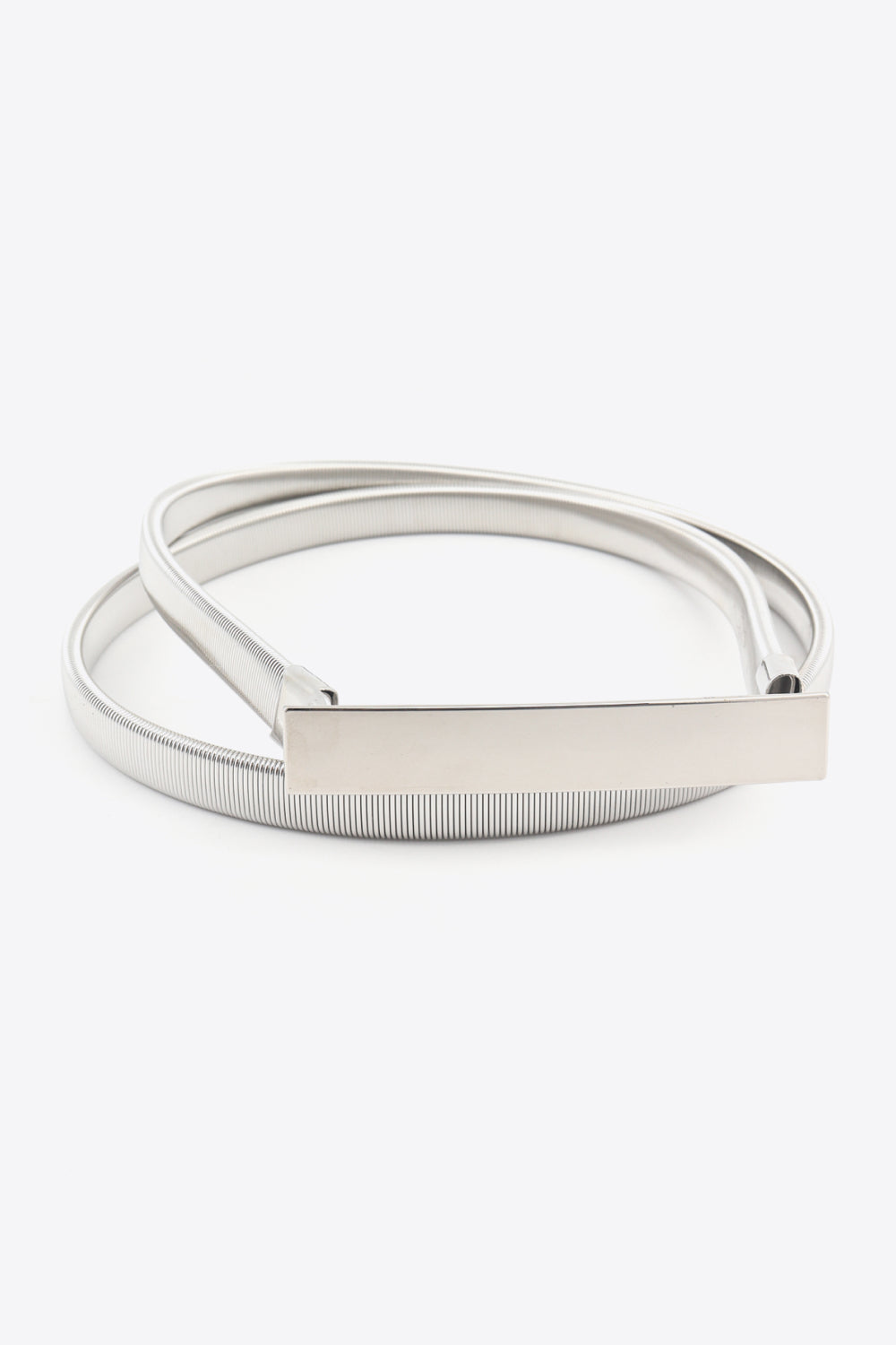 Imported Elastic Skinny Iron Belt for Stylish Look