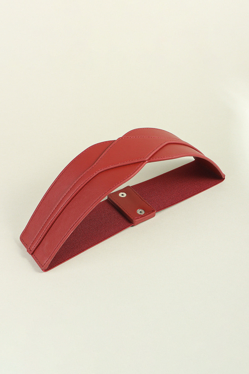 Elastic and Durable Wide Polyurethane (PU) Belt for Fashion and Function