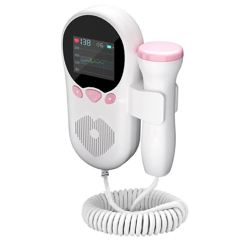 Home Use Fetal Heart Rate Monitor - Pregnancy Essential for Detecting Baby Fetal Heart Sound and Rate