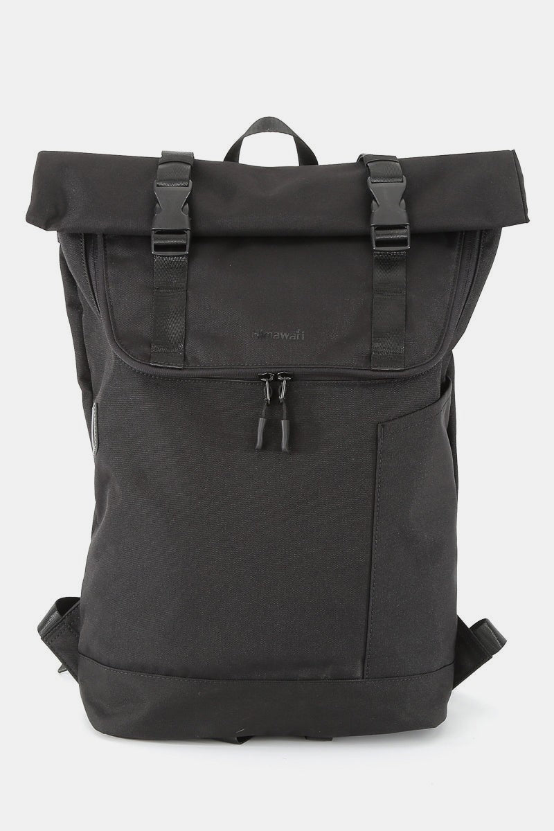 Stylish Himawari Waterproof Canvas Backpack with Contrasting Colors