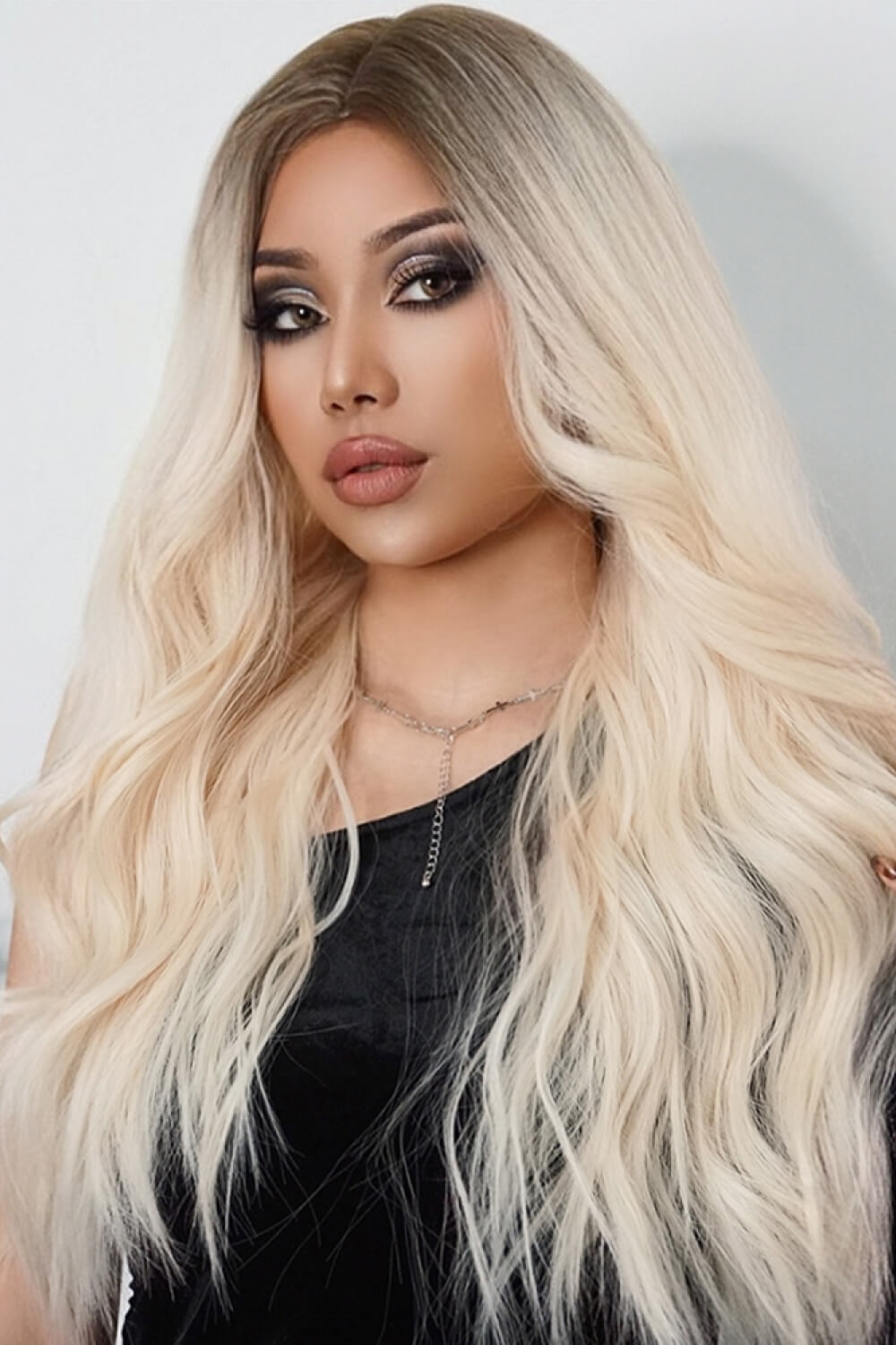 26-Inch Long Wave Synthetic Wigs for Stylish Hair Transformation