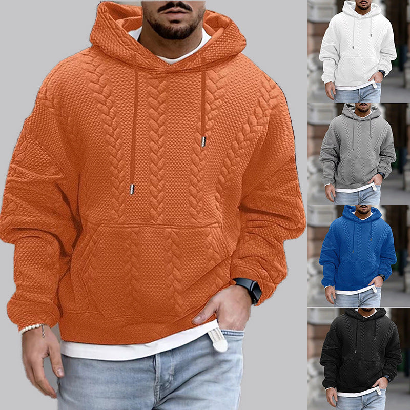 Men's Casual Plus Size Pullover Jacket