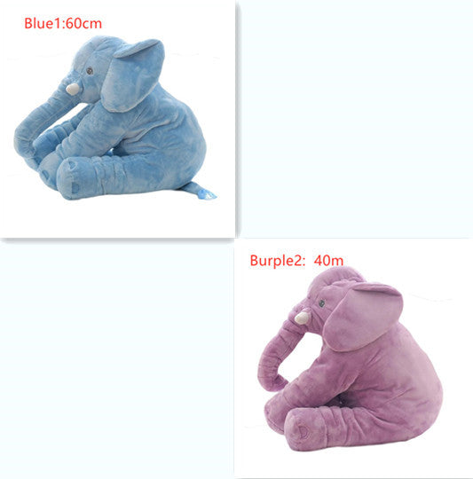 Soft Elephant Doll Pillow for Baby's Comfortable Sleep