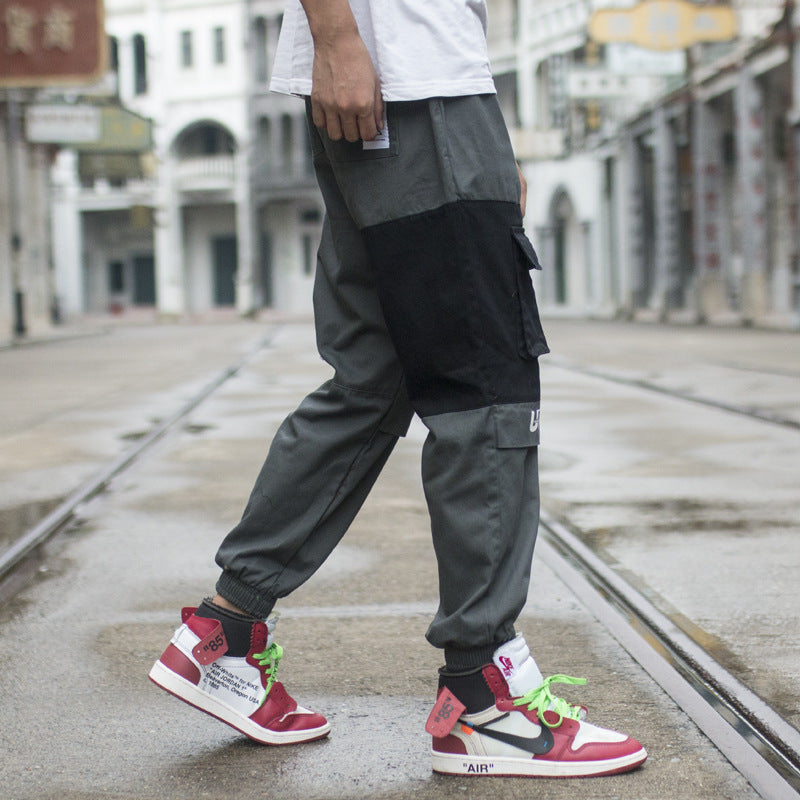 Men's Fashionable Harlan Street Style Hip - Hop Overalls