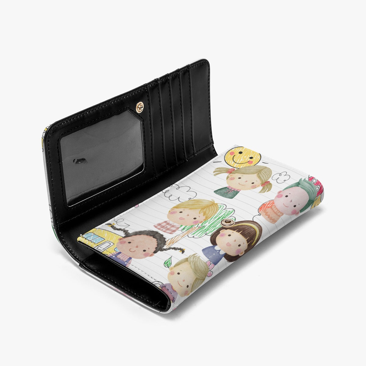 Dunbi Designed Foldable Kids Wallet with Nature and Friendship Themes