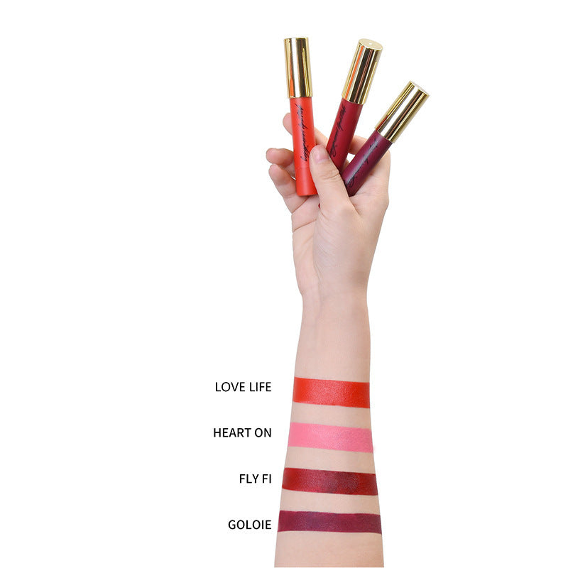 Matte and Moisturizing Lipstick Pen Four - Piece Lipstick Set