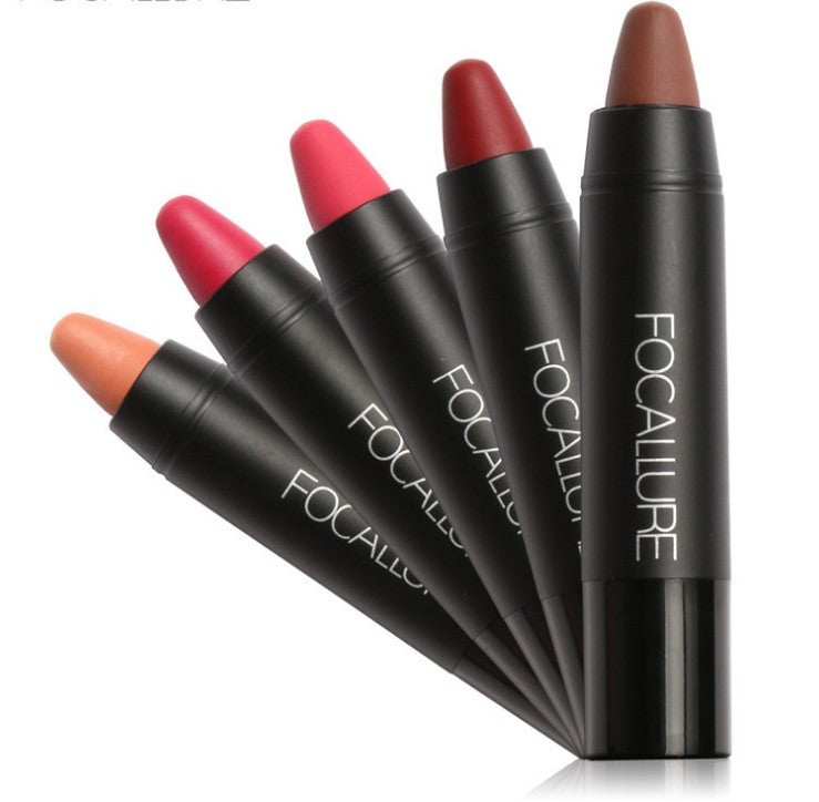 Focallure™ Long - lasting Vitamin E - enriched Matte Lipstick (#1 - #19)