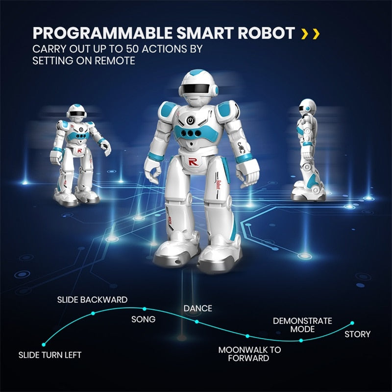 DEERC Remote - Controlled Smart Gesture - Sensing Robot Toy: An Ideal Gift for 3 - 8 - Year - Old Boys and Girls, Featuring Flexible Movement and Interactive Functions