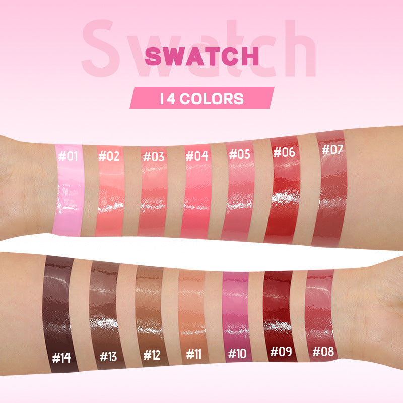 Ginger Lip Lacquer: Moisturizing, Non - fading and Non - stick