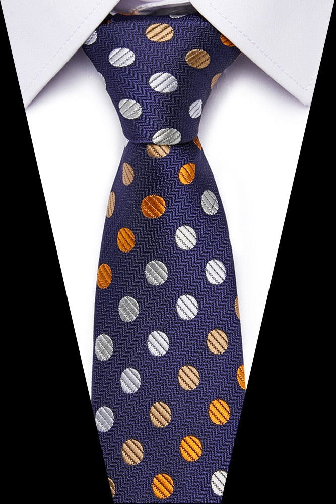 KissLuck Men's 100% Silk Classic Plaid Neckties in Multiple Colors