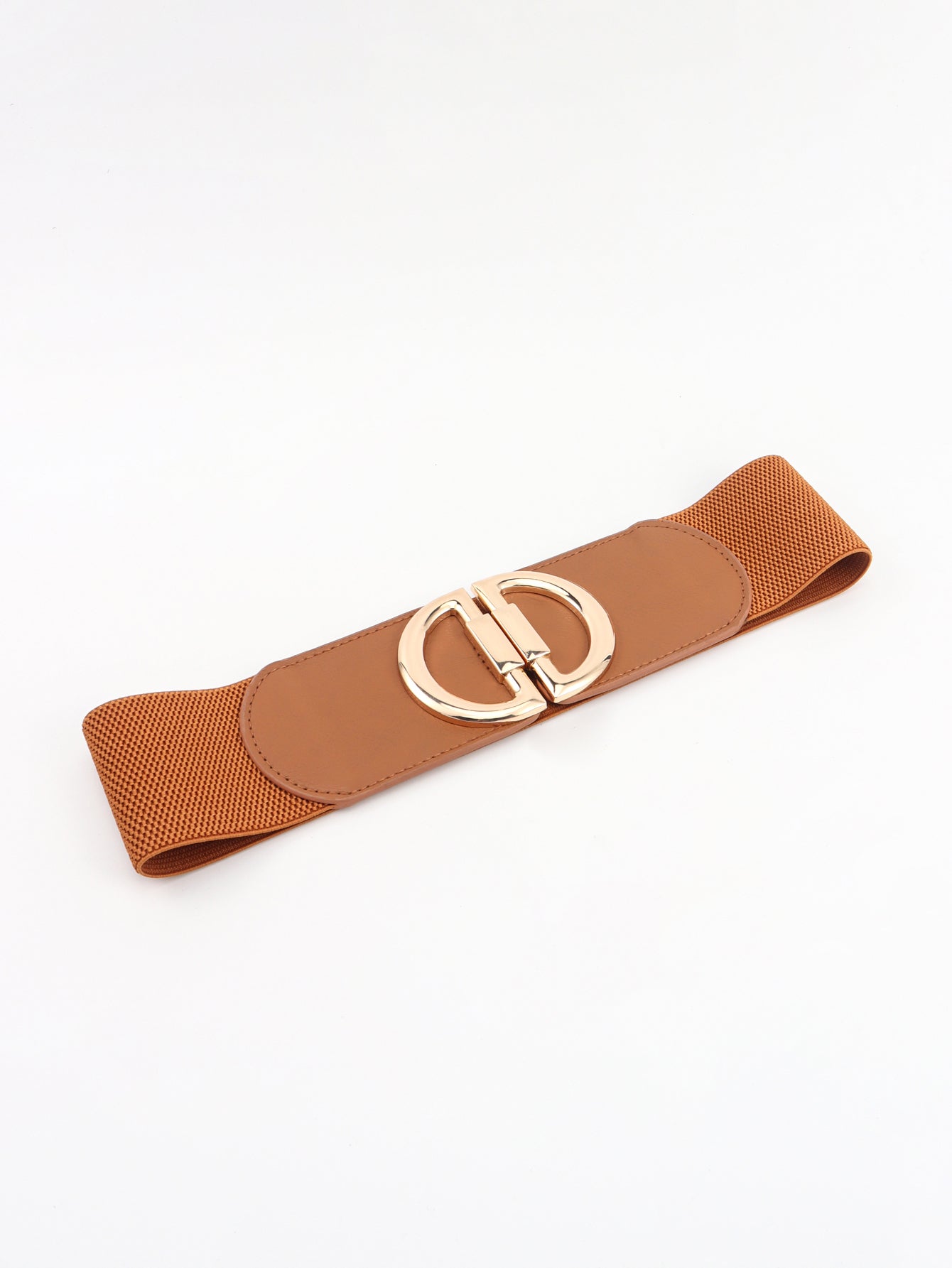 Elastic D Buckle Belt for Fashionable Accessorizing
