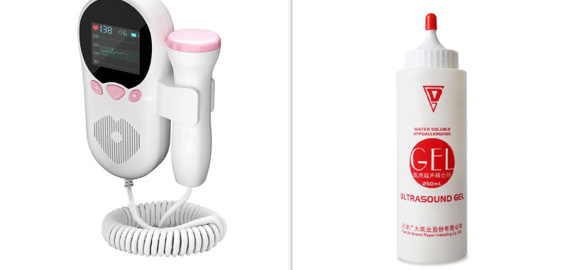 Home Use Fetal Heart Rate Monitor - Pregnancy Essential for Detecting Baby Fetal Heart Sound and Rate